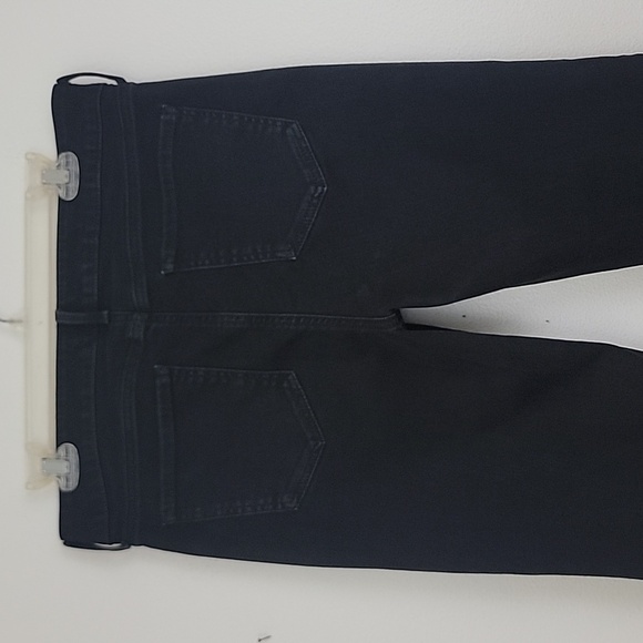 NYDJ Black Marilyn Straight Lift Tuck Black Jeans 32 X 28.5 Womens 10 - Picture 16 of 16